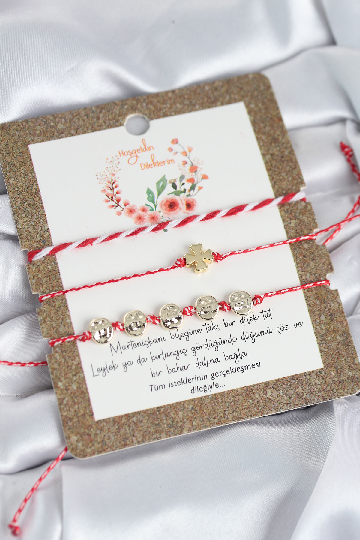 Marteniçka Bileklik 3'lü Yonca Model