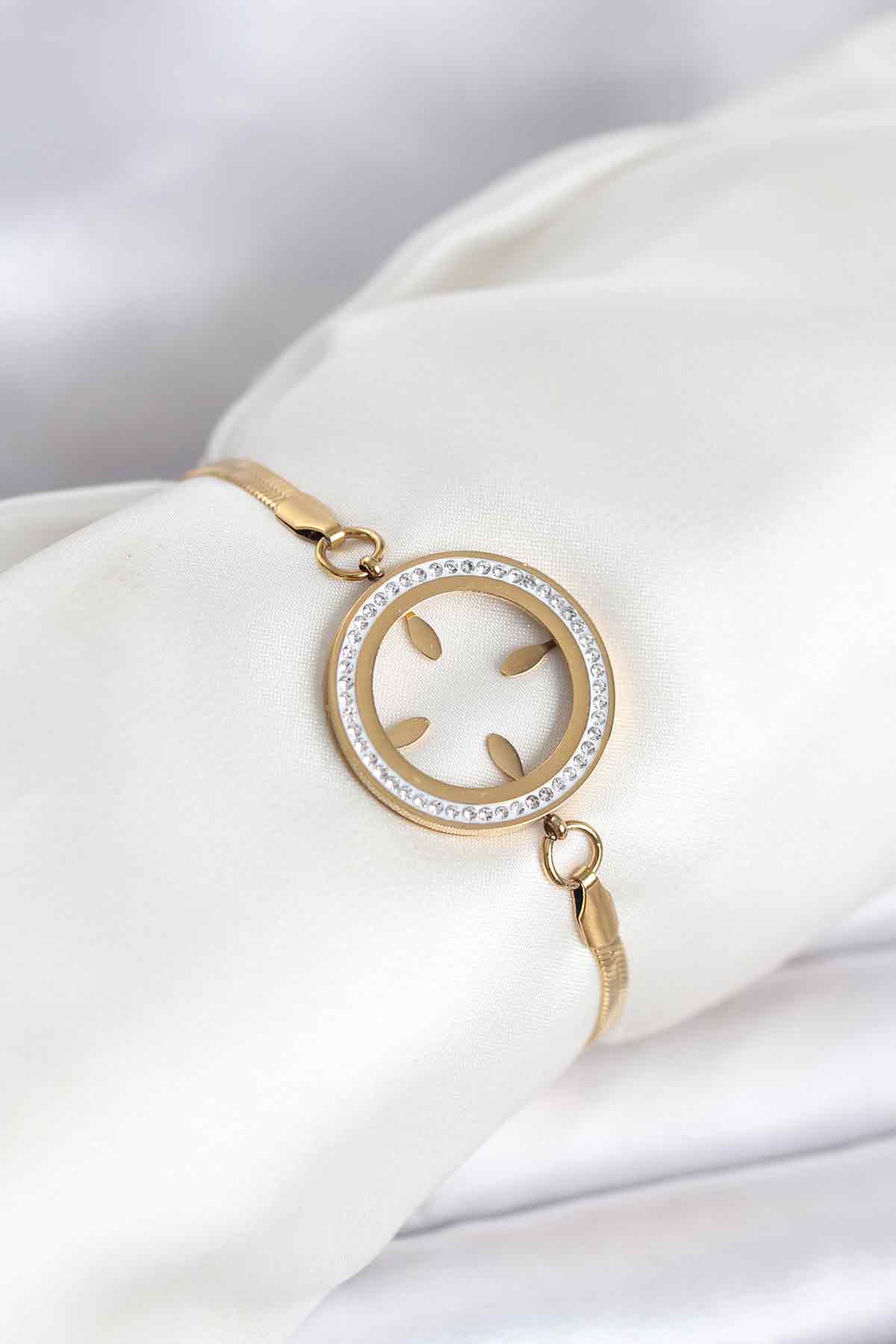 316L Çelik İtalyan Zincir Model Çeyrek Takılabilir Bileklik