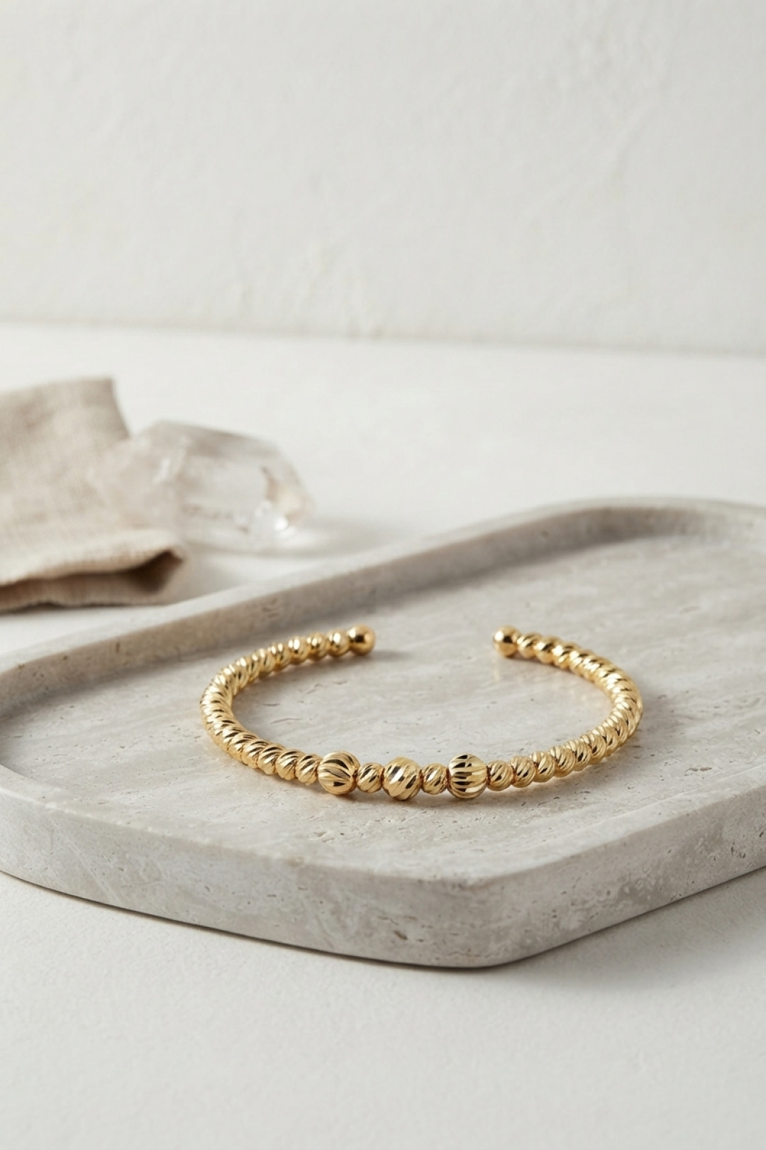 Gold Renk Dorika Model Kadın Bileklik